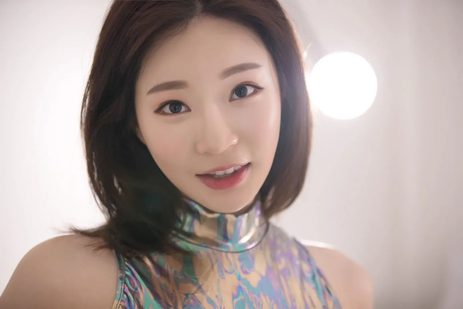 SUA(지수아)作品目录与编号更新 SUA(지수아)近距离人像透明纹理服装造型