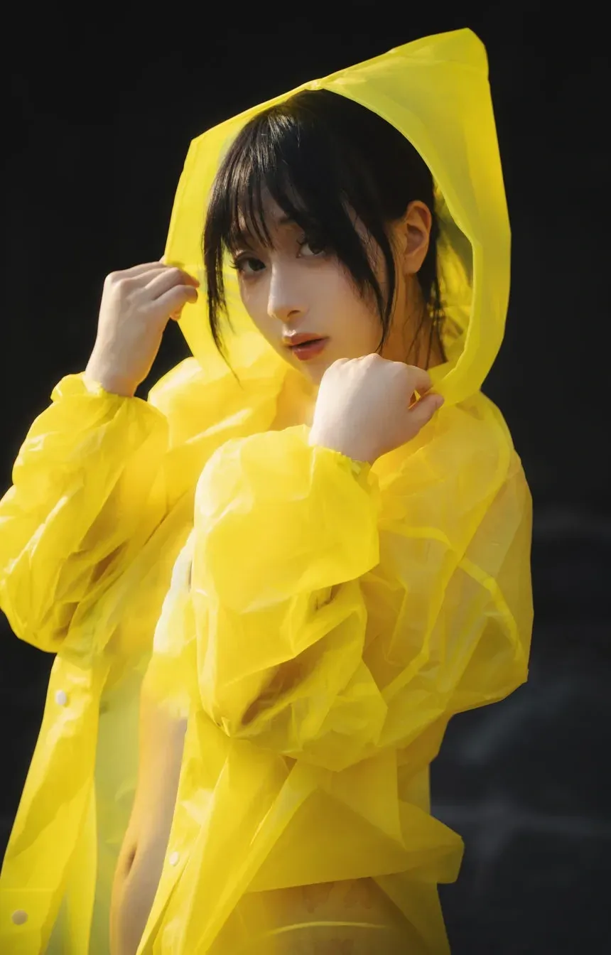 浅安安Yuki作品目录｜作品编号、合集列表与最新更新 浅安安Yuki黄色雨衣主题造型写真