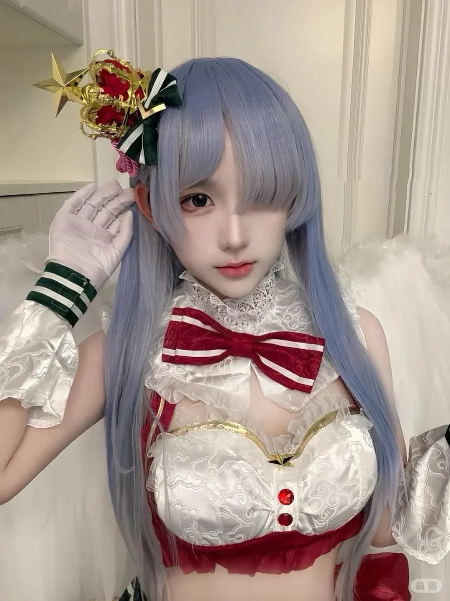 yoke作品目录｜作品编号、合集列表与最新更新 yoke蓝灰色假发红白服装造型照片