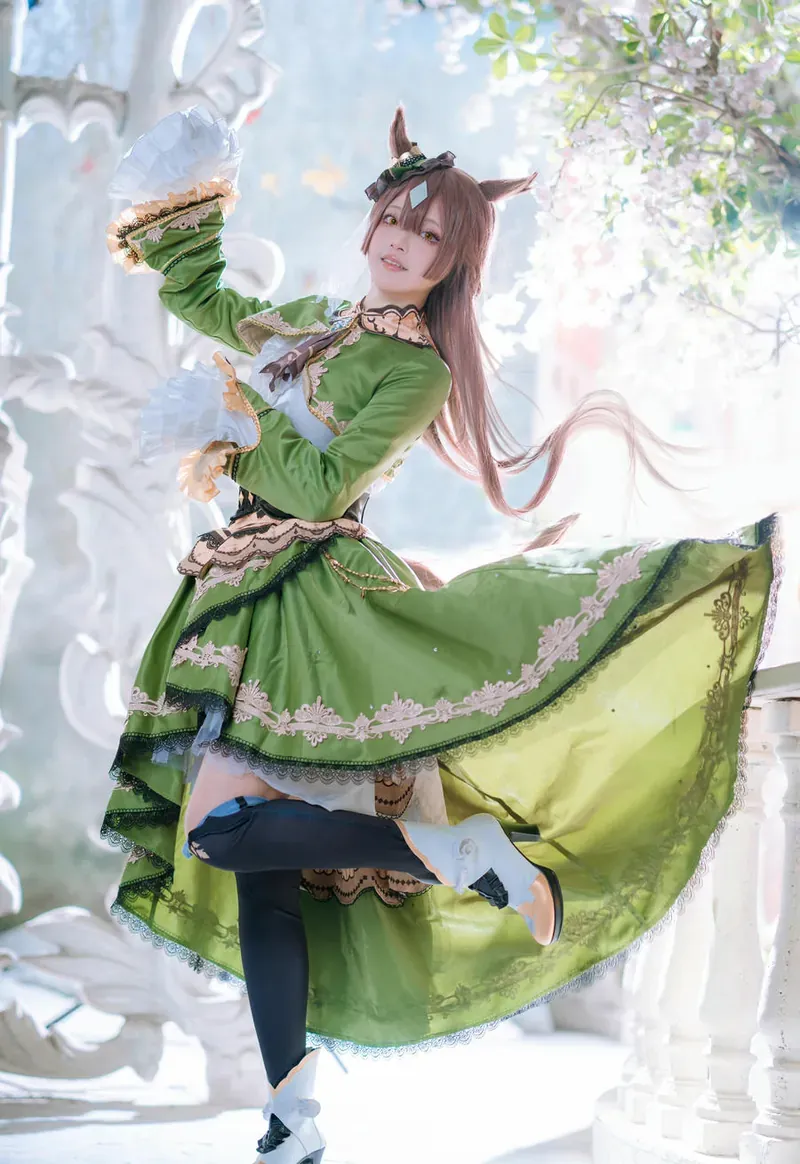 小小奶瓶儿作品目录|编号更新与合集范围整理 小小奶瓶儿绿色角色服装Cosplay造型照片