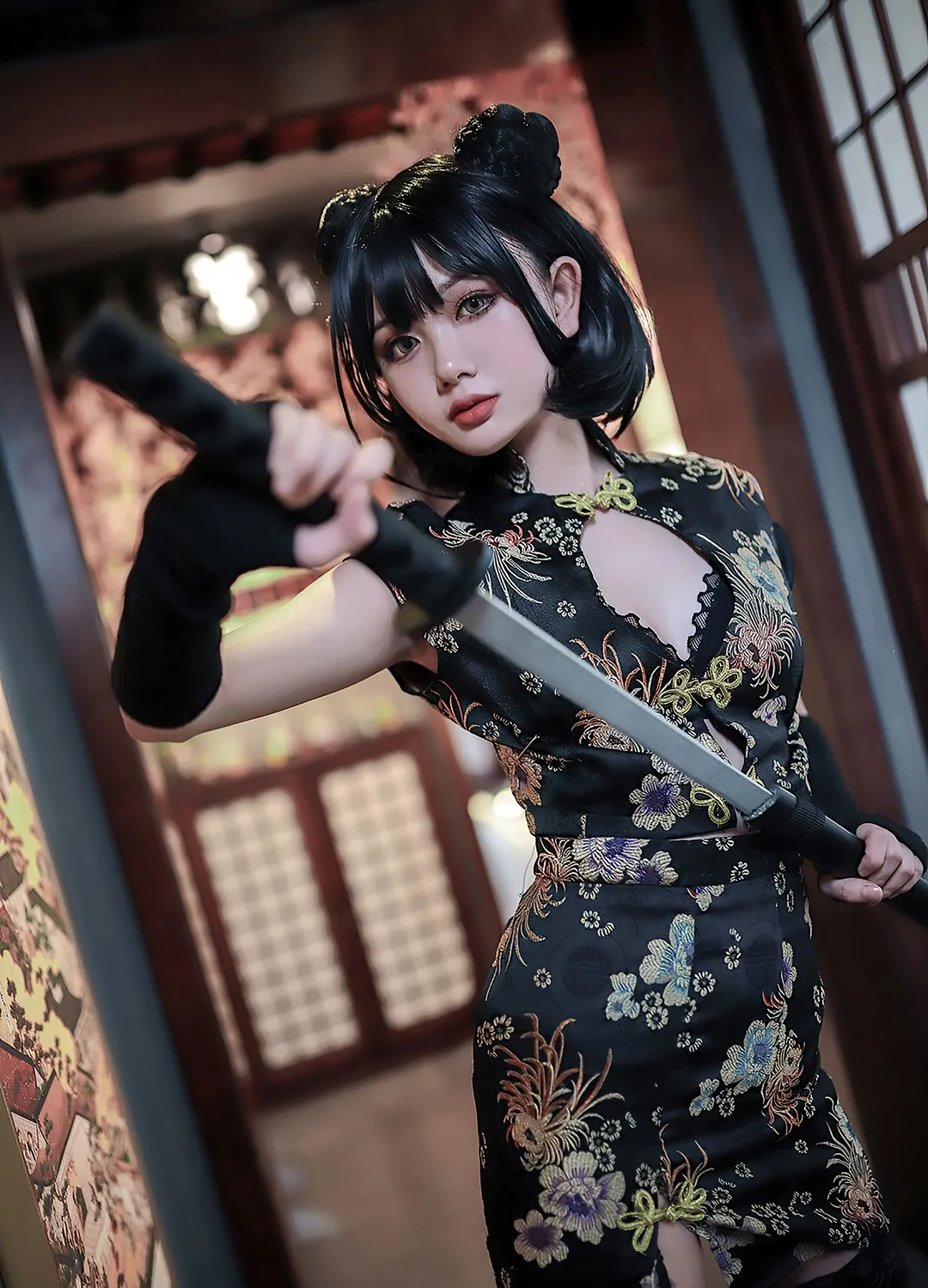 您的蛋蛋作品目录｜编号更新、合集范围与代表作品整理 您的蛋蛋黑色刺绣服饰造型与古风元素角色视觉