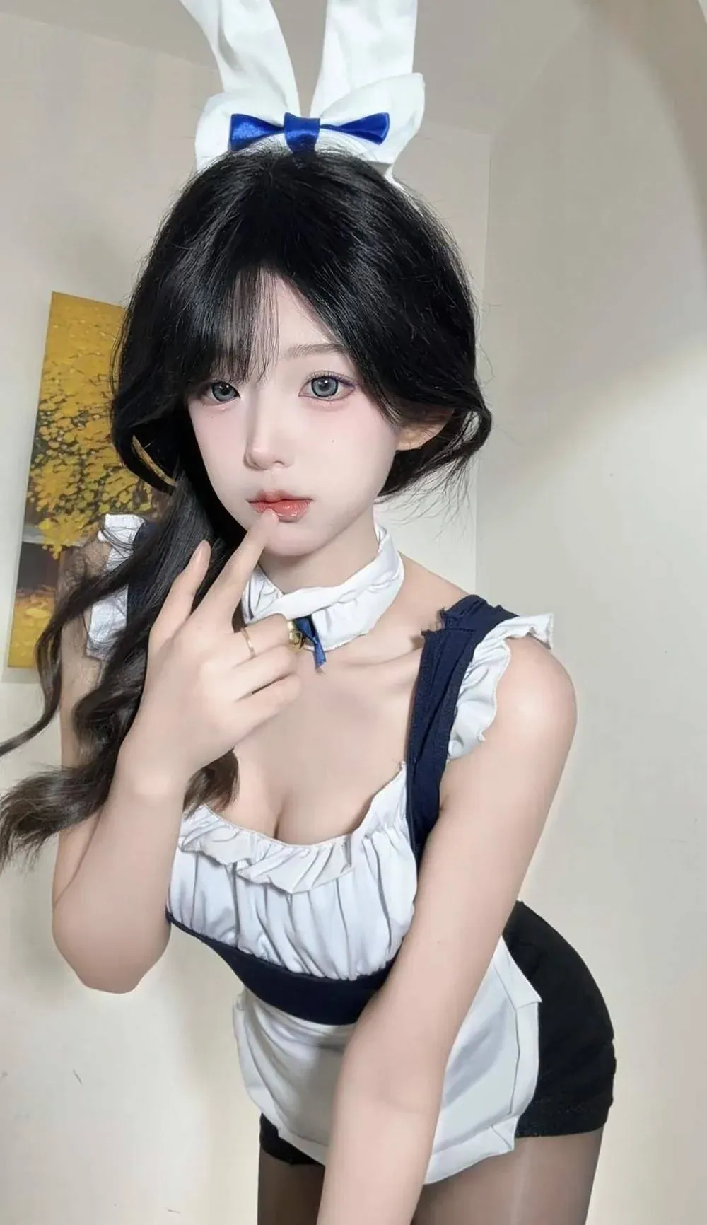 抖音叮咚作品目录|岛遇合集范围与编号更新整理 抖音叮咚兔耳造型室内主题服装