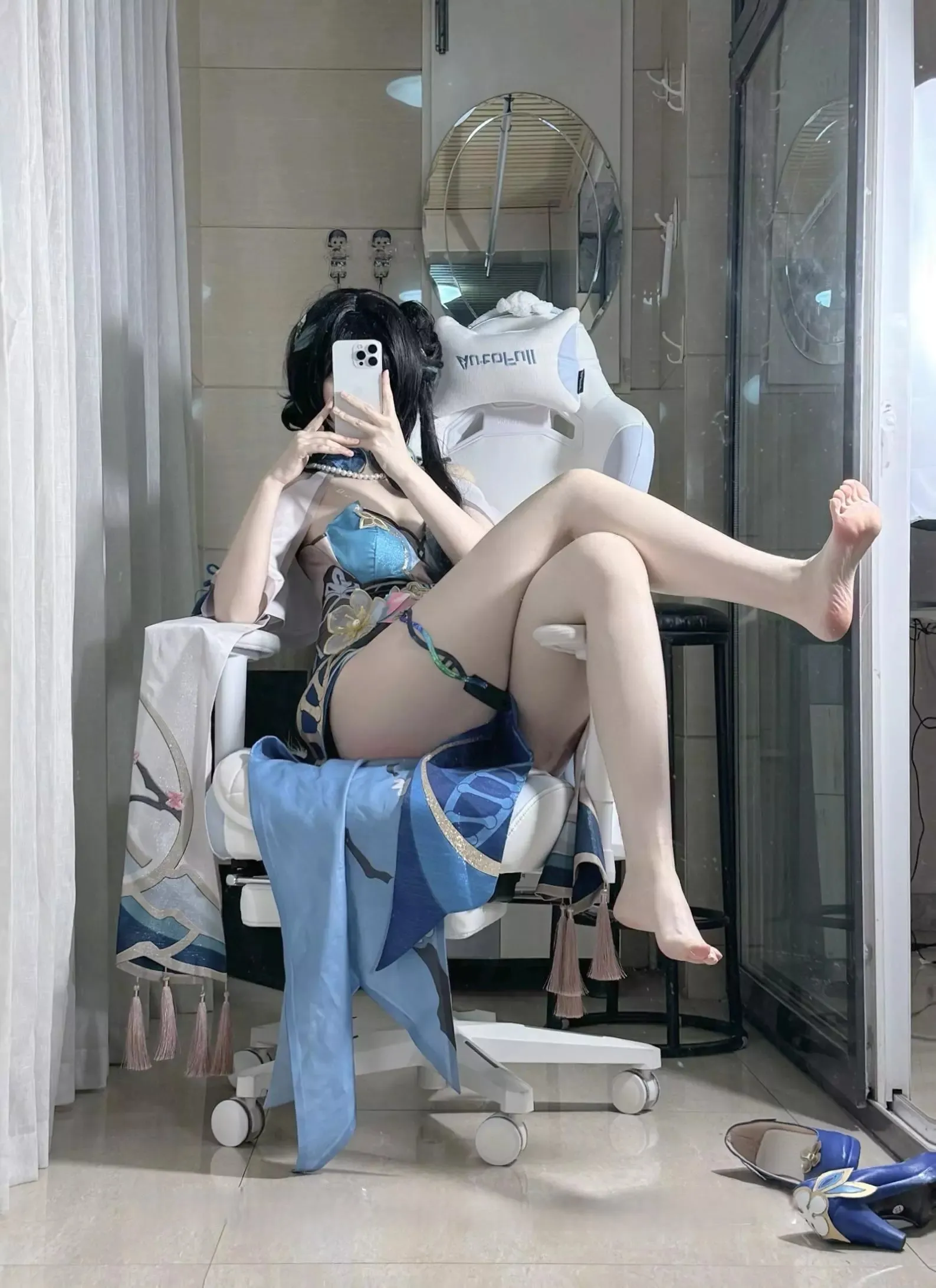不可爱羚作品目录|作品编号、合集列表与最新更新 不可爱羚蓝色角色造型室内写真