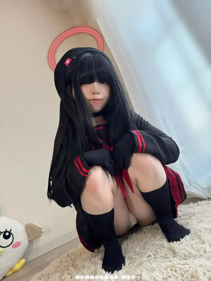 李嘉欣97 cosplay作品目录｜写真图集与编号更新记录 李嘉欣97黑色长发黑色服饰角色造型照片